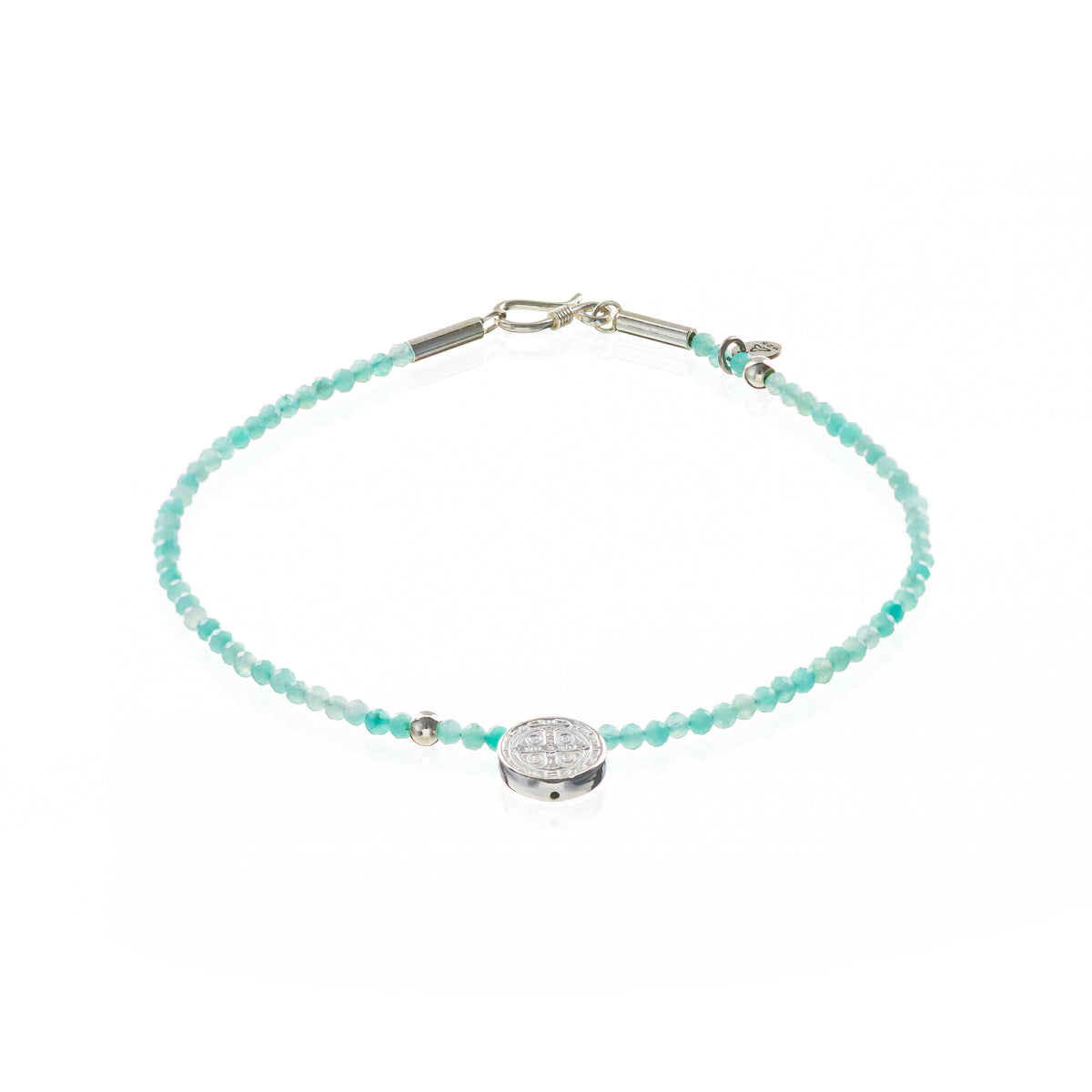 Amazonitas 2mm + São Bento