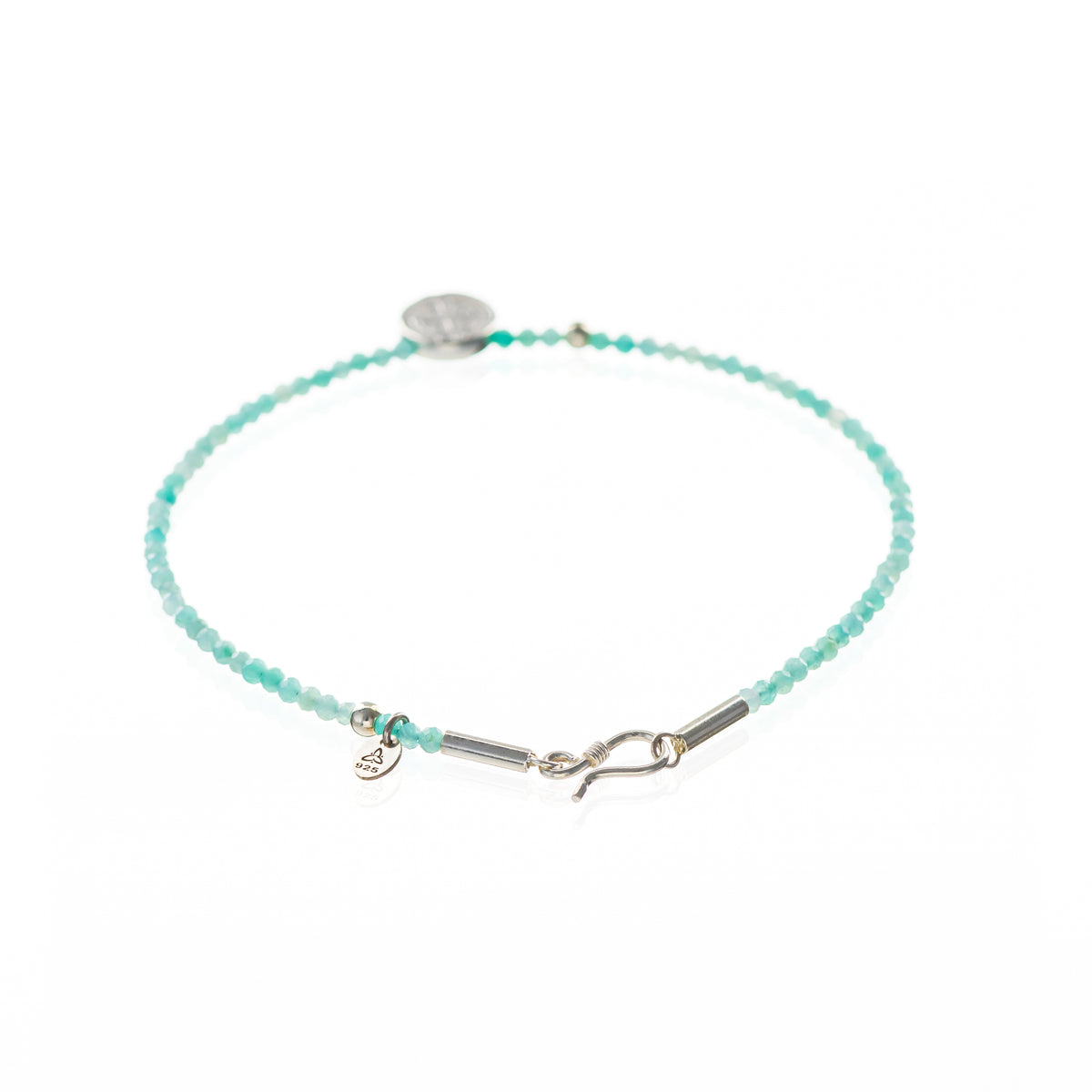 Amazonitas 2mm + São Bento