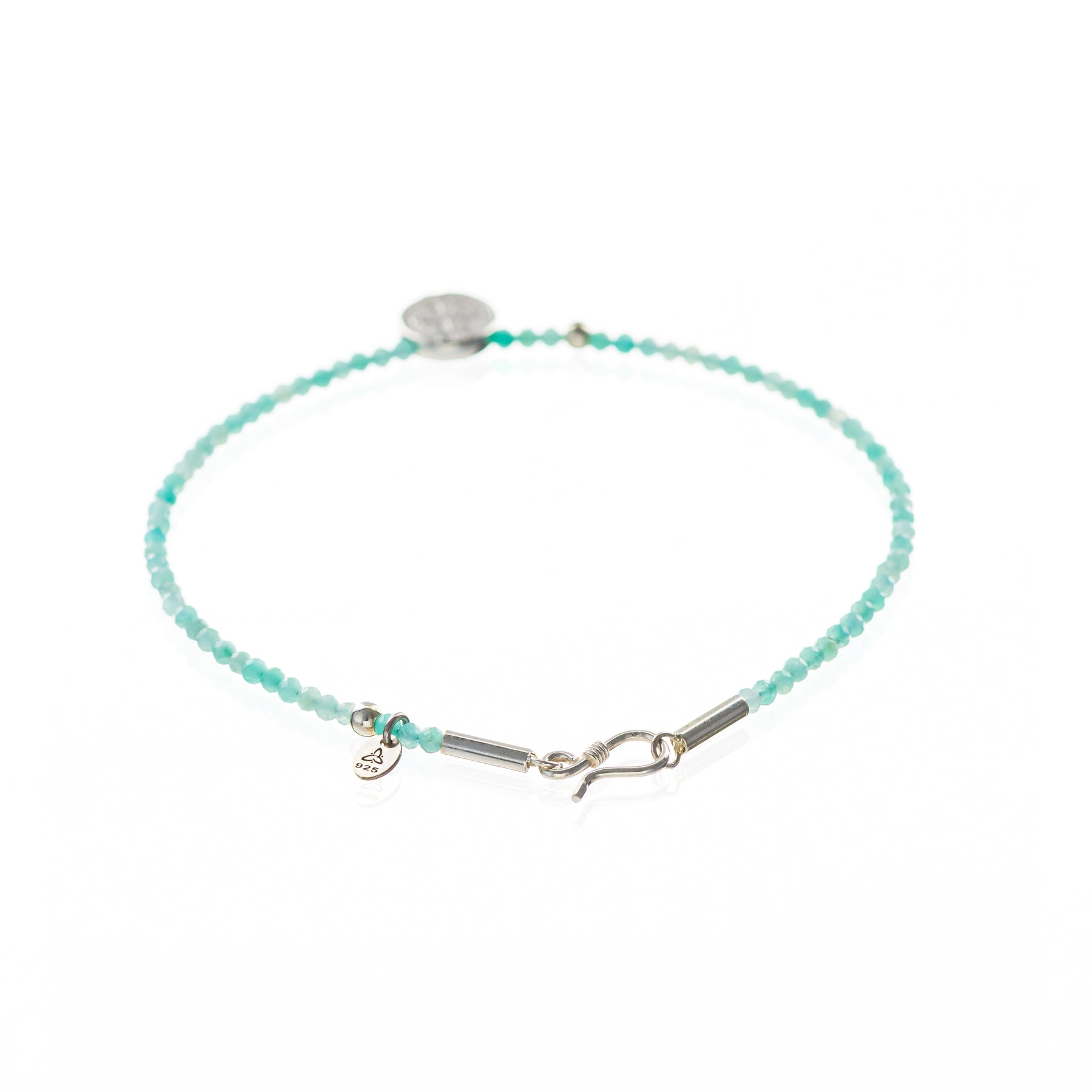 Amazonitas 2mm + São Bento