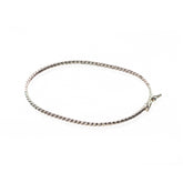 Bracelete Prata 925 - Oval - Envelhecida (2)