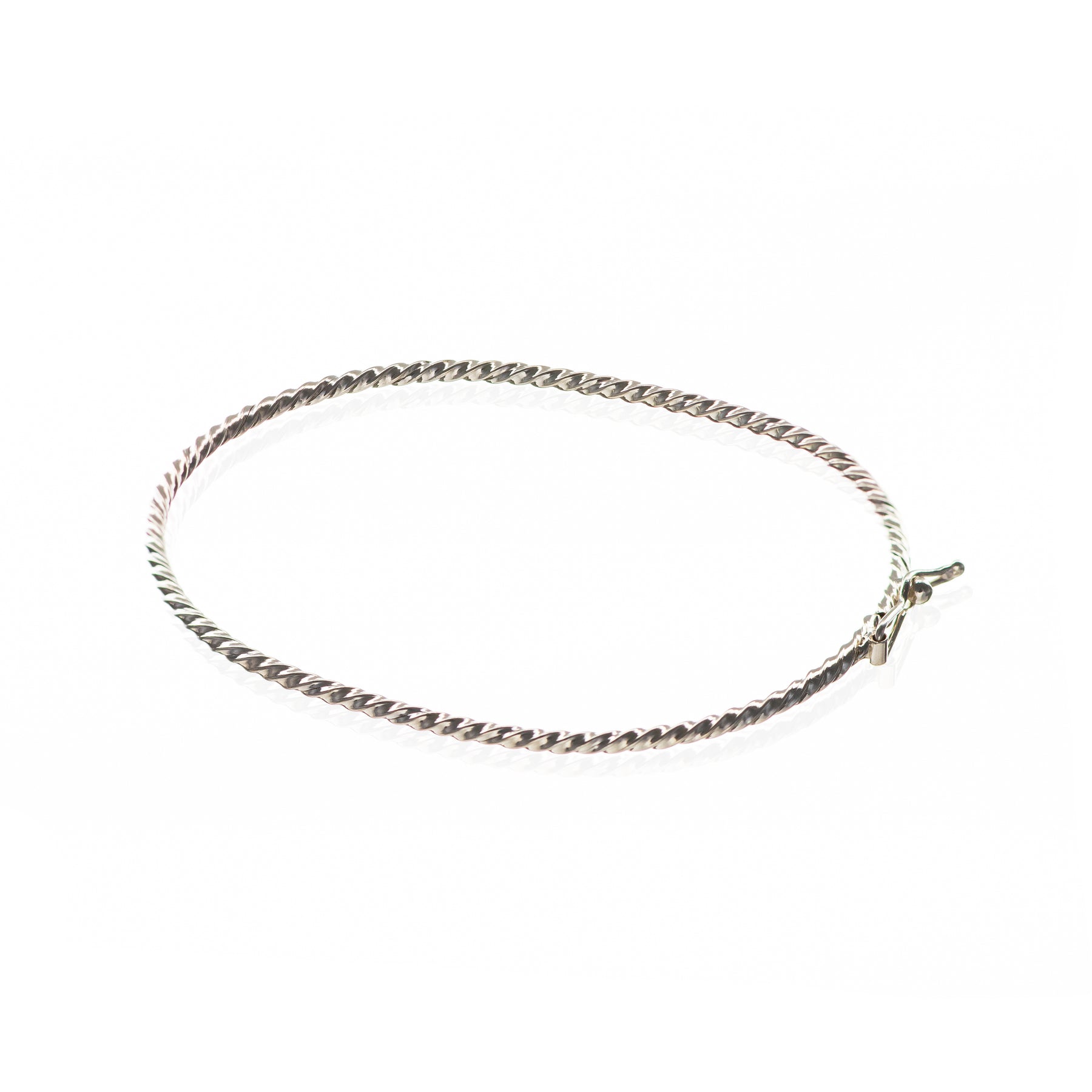 Bracelete Prata 925 - Oval - Envelhecida (2)