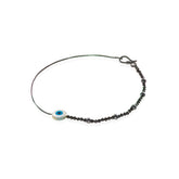 Espinélios 2mm + Prata envelhecida