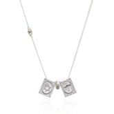 Escapulário em Prata 925 (Estrela de Davi e Chai)