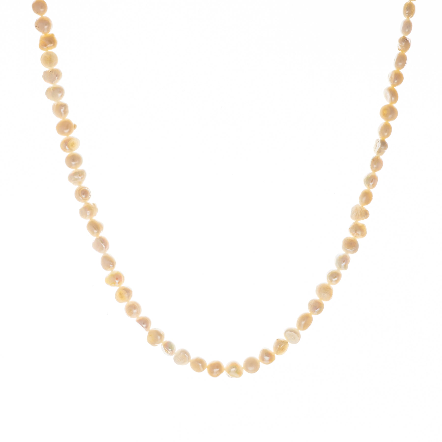 Colar pérolas naturais