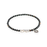 Ágatas foscas 4mm + São Bento