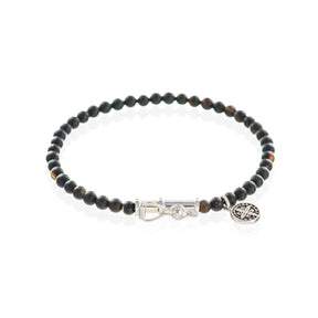 Ágatas foscas 4mm + São Bento