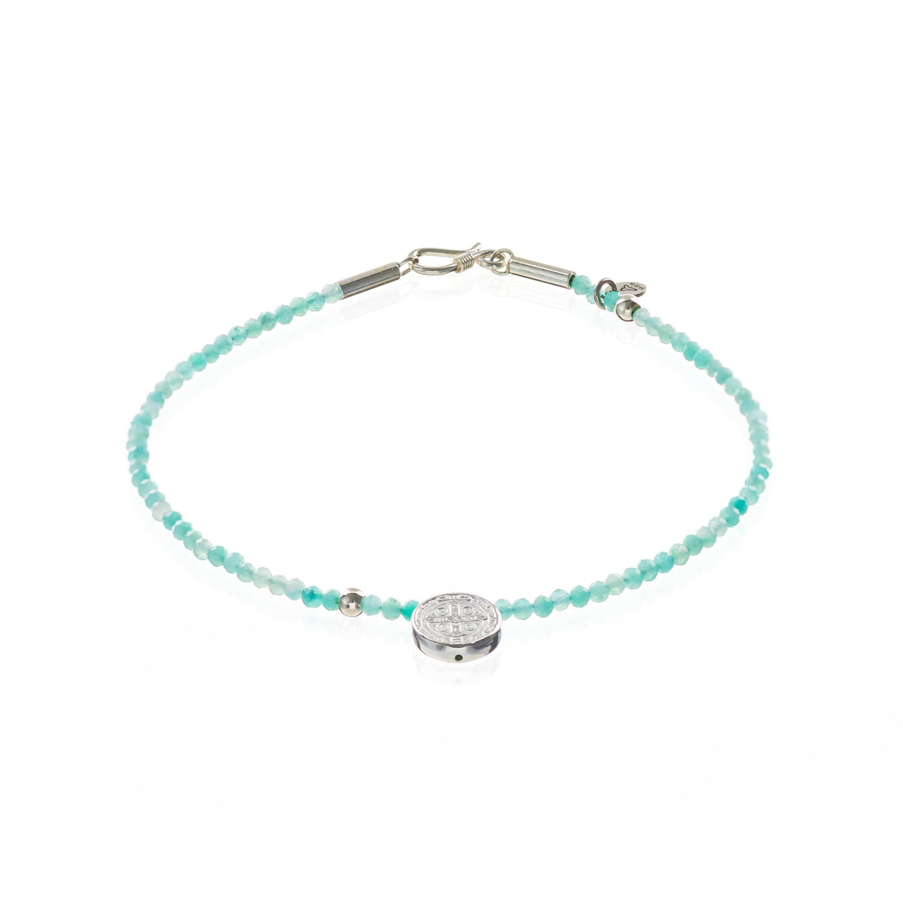 Amazonitas 2mm + São Bento